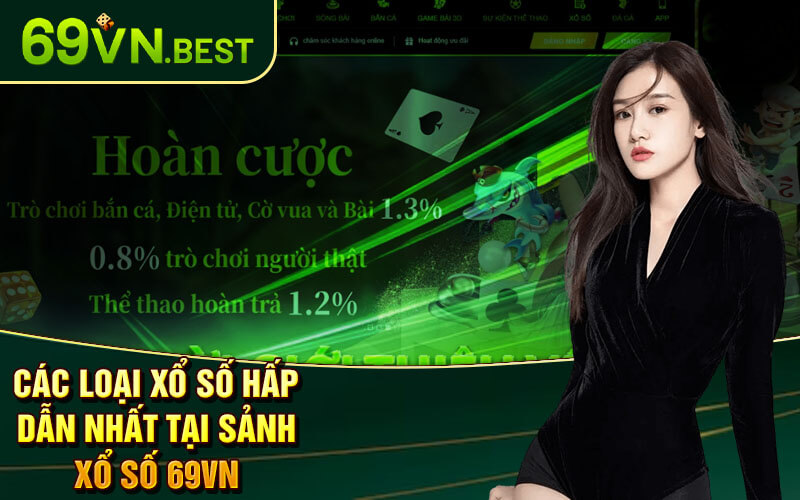 Các Loại Xổ Số Hấp Dẫn Nhất Tại Sảnh Xổ Số 69vn