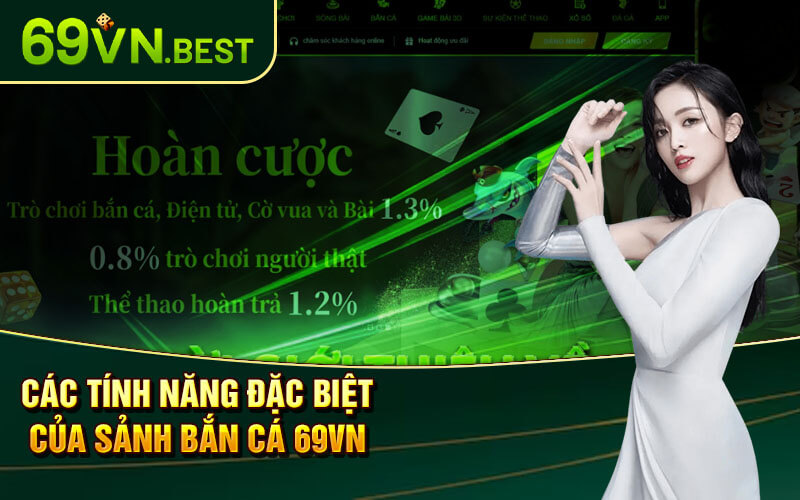 Các Tính Năng Đặc Biệt Của Sảnh Bắn Cá 69vn